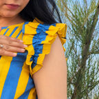 STRIPED RUFFLES
