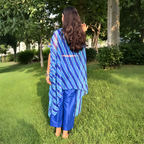 INDIGO BREEZE KAFTAN SET
